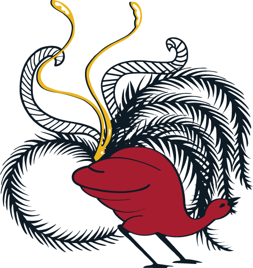Kalwun logo lyrebird